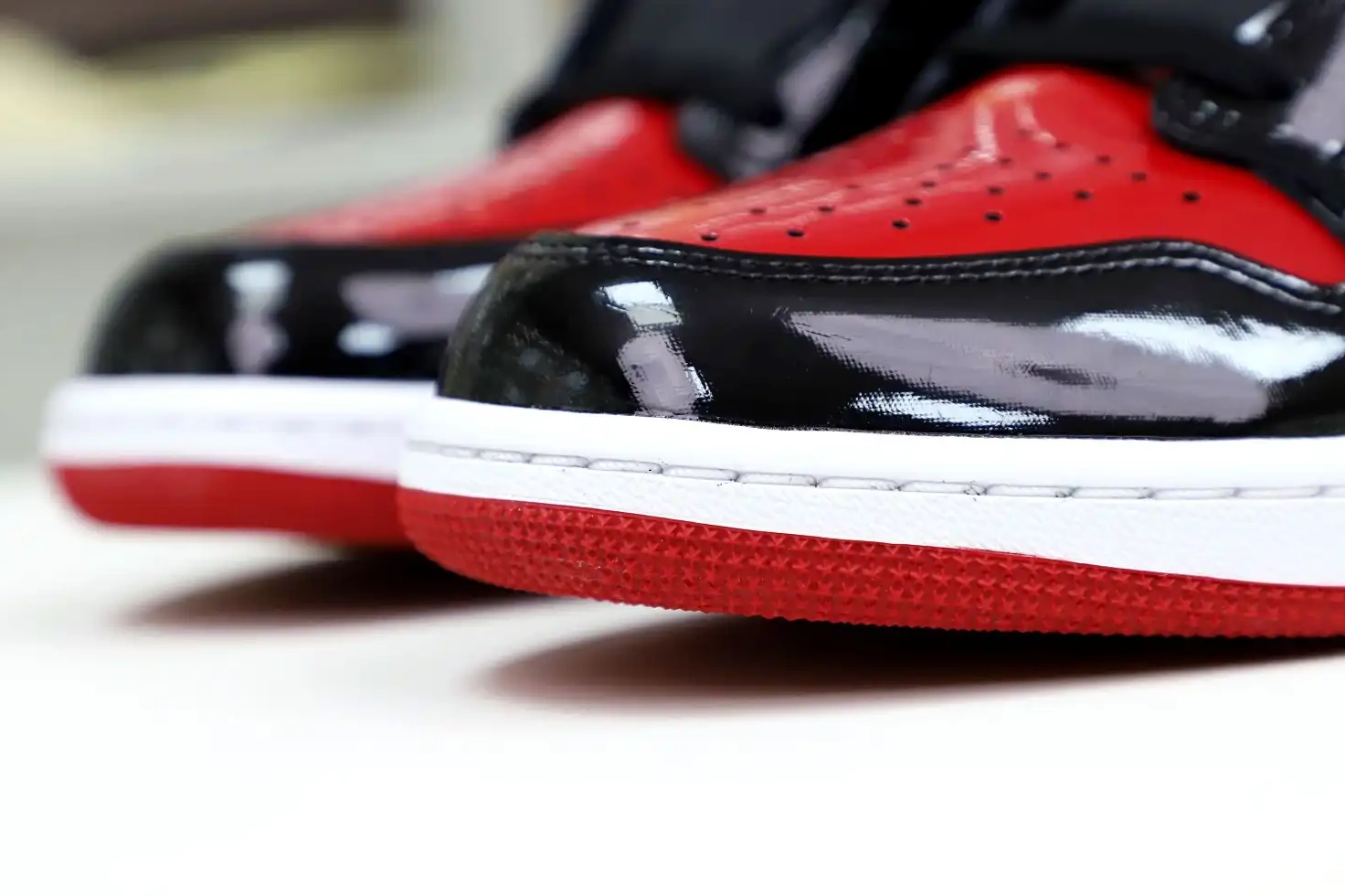 BRED PATENT JORDAN HIGH AIR Kimikick OG 1 0606